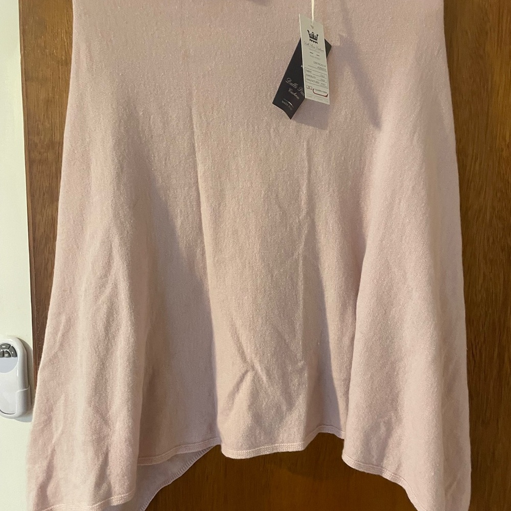 Elegant Pink Women's Shaw- 100% cashmere